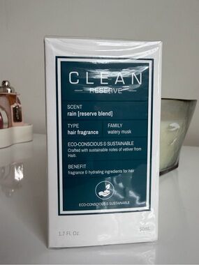 New Sealed CLEAN RESERVE -  Rain (reserve blend) Hair Fragrance — 50ML